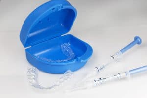 teeth whitening trays and gel