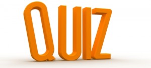 quiz gold letters