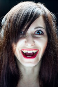 vampire teeth